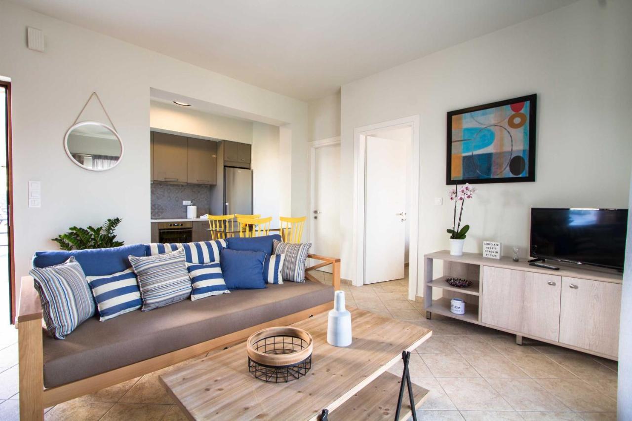 Mike'S Apartment I Luxury Above The Sea 基萨莫斯 外观 照片